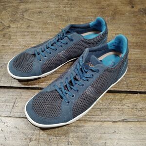 PLAE M8 W9.5 Sneakers Shoes Prospect Tranquil Comfort Casual Blue Lace Up